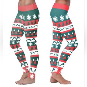 Xlusion Ugly Christmas Sweater Leggings